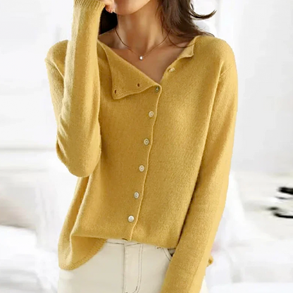 Cozy Female Crew Neck Oversized Sweater