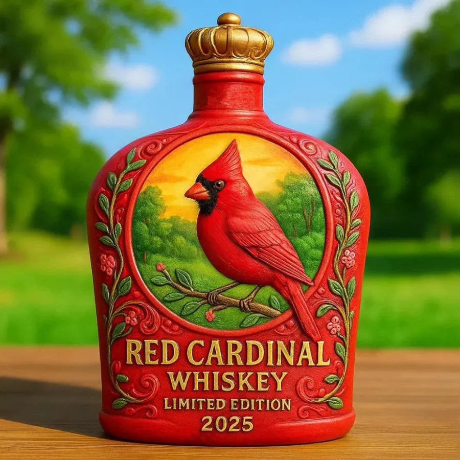 Authentic Cardinals Baseball Team Whiskey Decanter - Luxicro