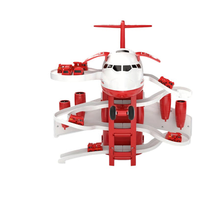Action Playset Fire Truck Airplane Toy - Luxicro