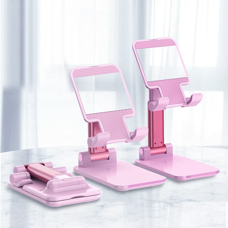 Portable White Phone Stand Holder