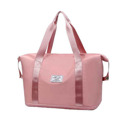 Spacious Dual Compartment Travel Duffel Bag