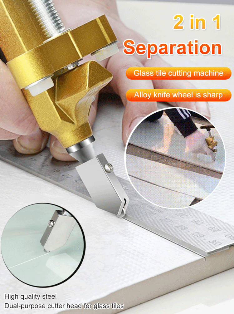 Simple Manual Tile Cutting Tool