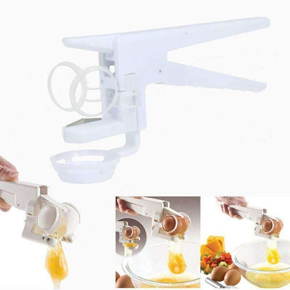 Easy Crack Egg Separator Tool White