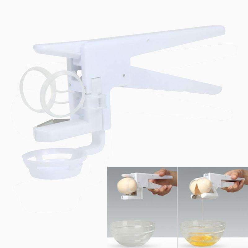Easy Crack Egg Separator Tool White
