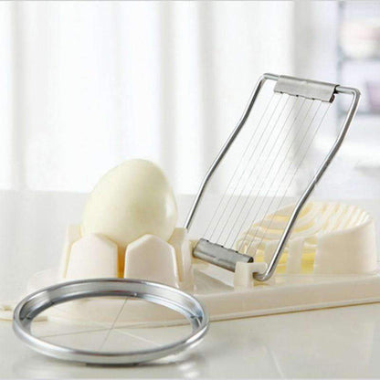 Easy 2 in 1 Egg Slicer Tool