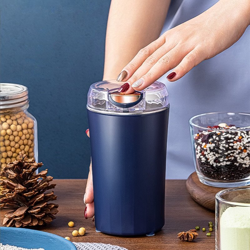 Green Compact Electric Food Processor