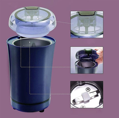 Green Compact Electric Food Processor