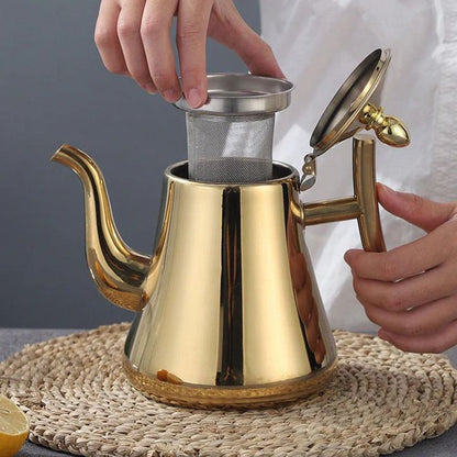 Fast Boil Electric Kettle Stainless Steel Pot - Luxicro