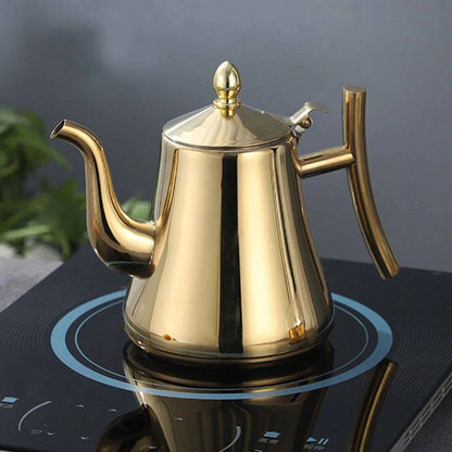 Premium Metal Loose Leaf Tea Pot