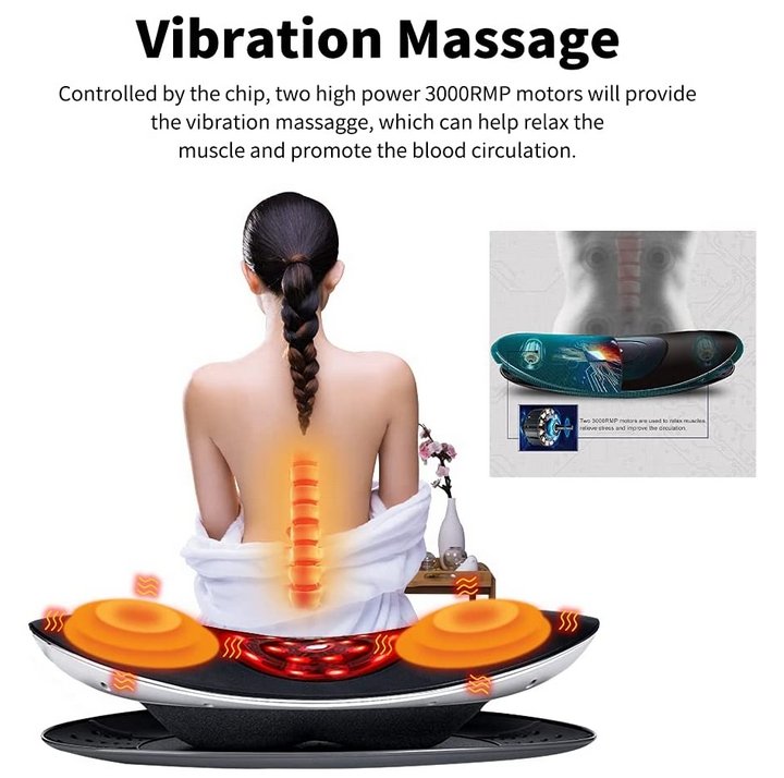 Home Back Pain Relief Lumbar Support Device