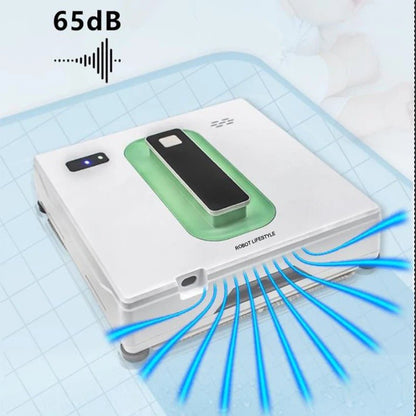 Easy Window Cleaning Robot with Remote and Safety Sensor