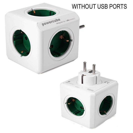 Compact Universal Power Cube Adapter - Luxicro