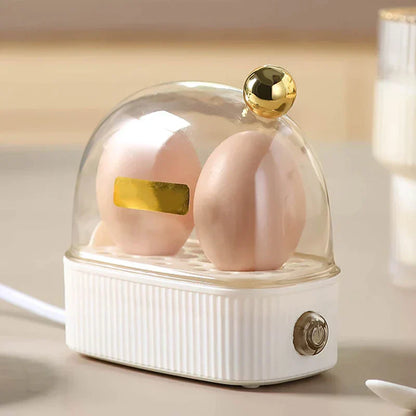 Compact Easy Use Double Egg Poacher Set