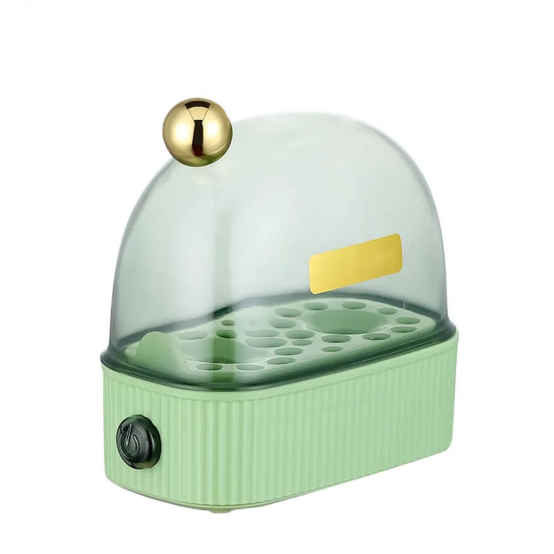 Compact Easy Use Double Egg Poacher Set