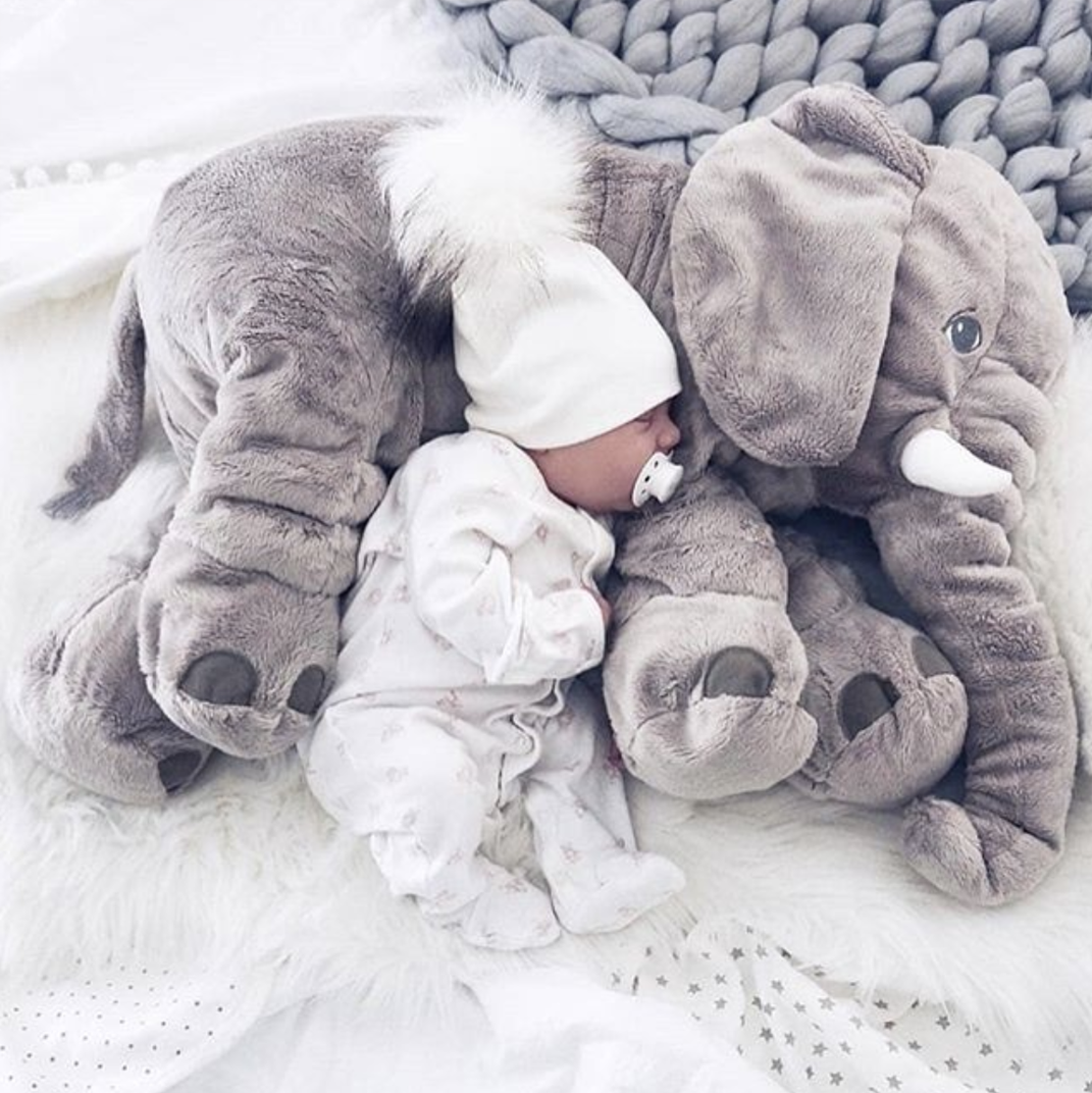 Cuddly Plush Teddy Pillow
