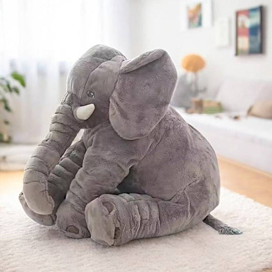Cuddly Soft Elephant Cushion Pillow - Luxicro
