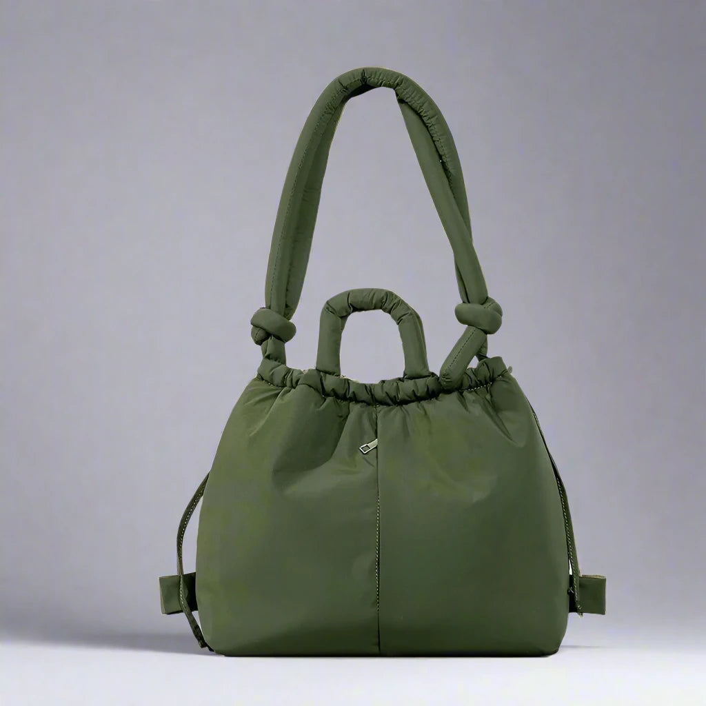 Soft Padded Shoulder Tote Bag with Adjustable Strap