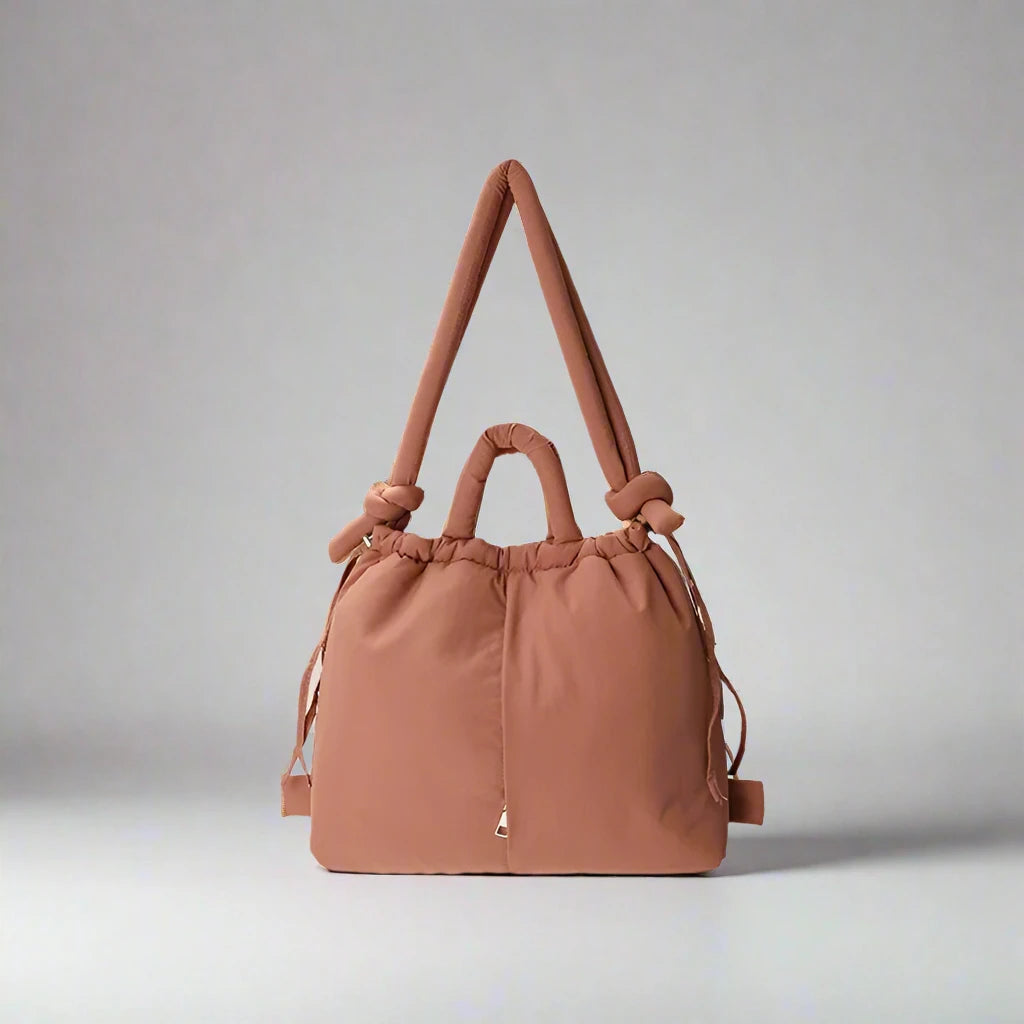 Soft Padded Shoulder Tote Bag with Adjustable Strap - Luxicro