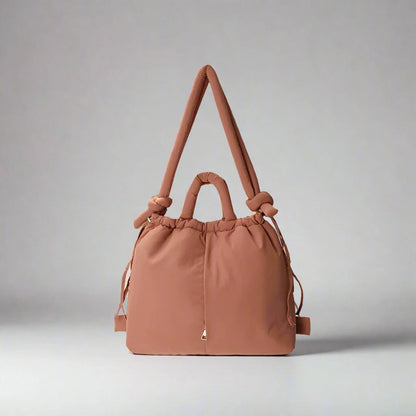 Soft Padded Shoulder Tote Bag with Adjustable Strap - Luxicro