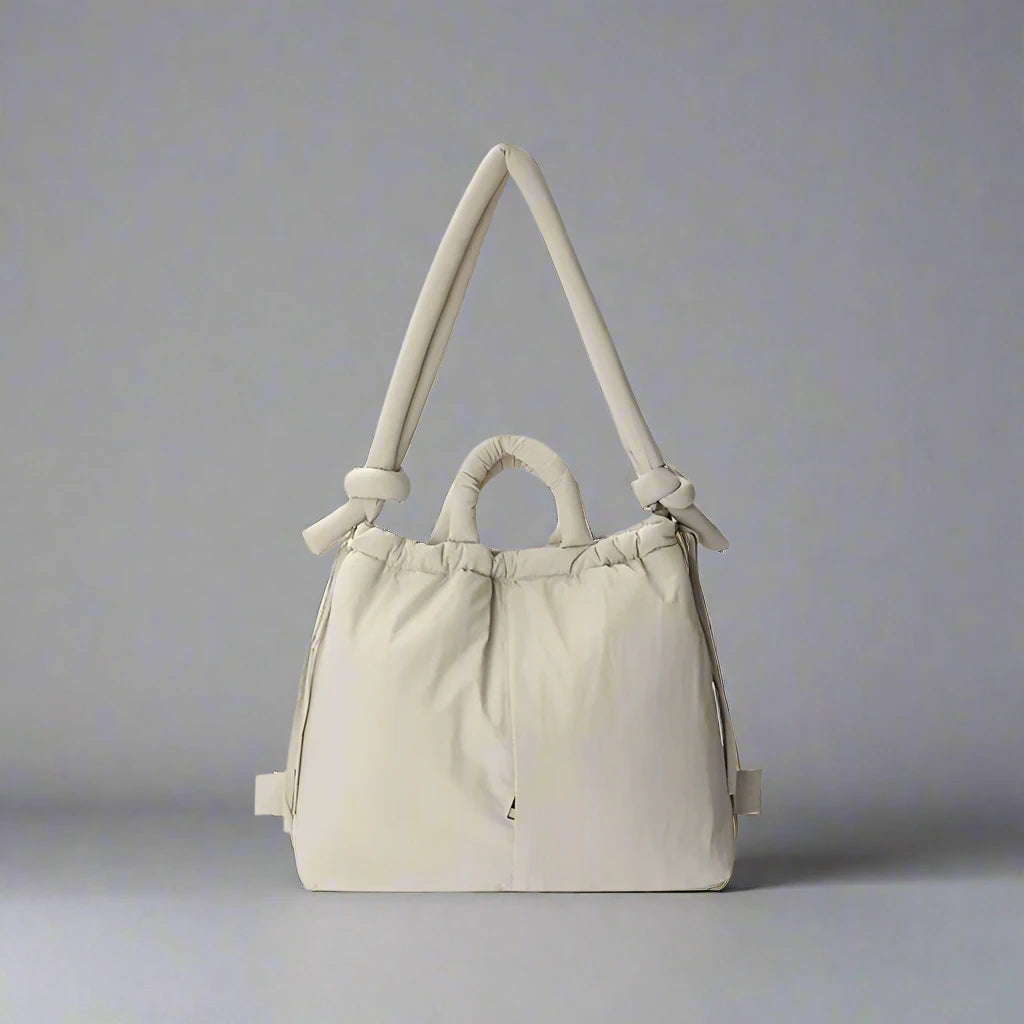 Soft Padded Shoulder Tote Bag with Adjustable Strap