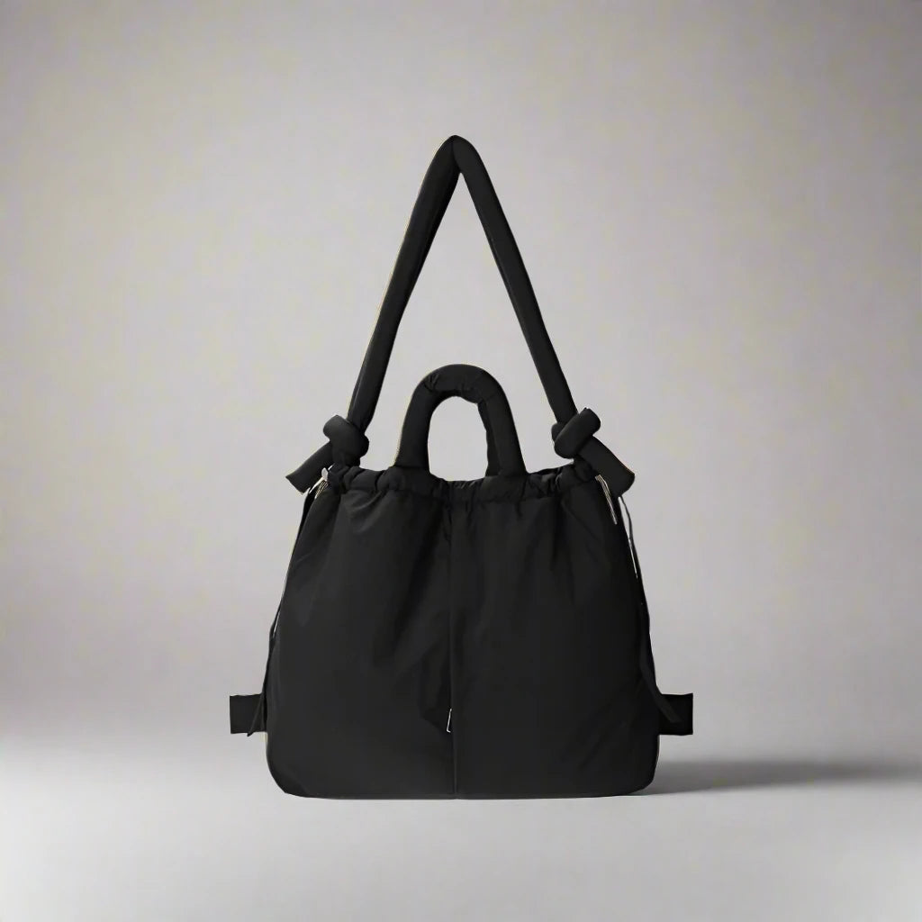 Soft Padded Shoulder Tote Bag with Adjustable Strap
