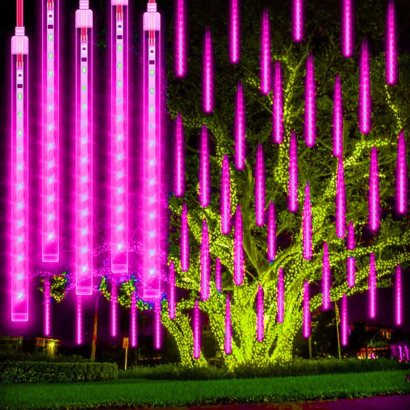 Vibrant Solar Patio String Light Decor