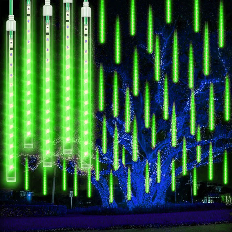 Vibrant Solar Patio String Light Decor