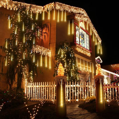 Vibrant Solar Patio String Light Decor