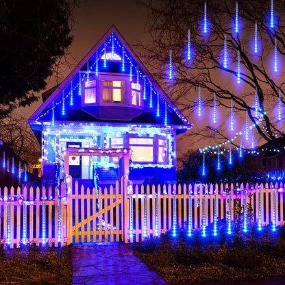 Vibrant Solar Patio String Light Decor