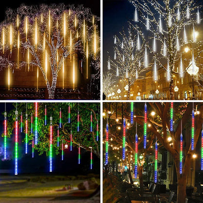 Vibrant Solar Patio String Light Decor