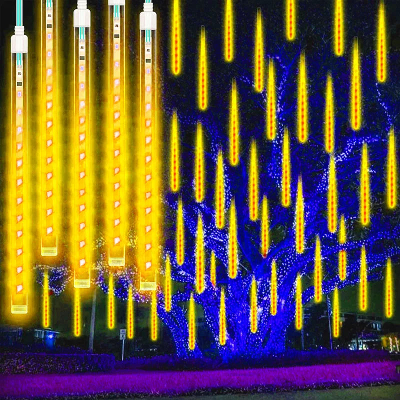 Vibrant Solar Patio String Light Decor
