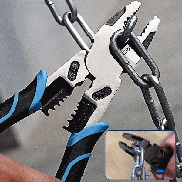 Heavy Duty Non Slip Needle Nose Pliers - Luxicro