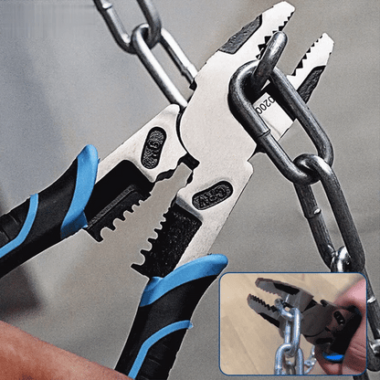 Heavy Duty Non Slip Needle Nose Pliers - Luxicro