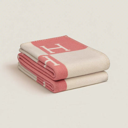 Soft Plush Wool Cashmere Throw Blanket