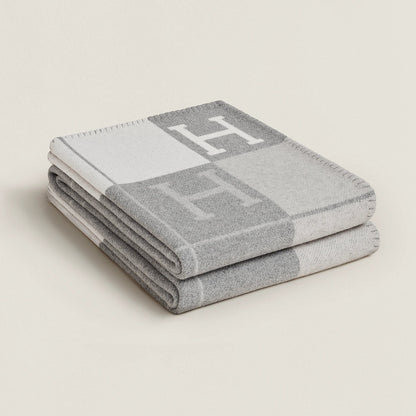 Soft Plush Wool Cashmere Throw Blanket