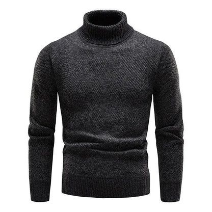 Cozy Slim Fit Men's Wool Sweater - Luxicro