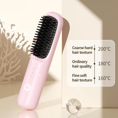 Sleek Hair Straightening Brush