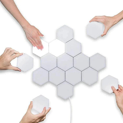 Modern HexaLume Desk Light