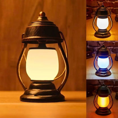 Compact Waterproof LED Camp Lantern Rechargeable Light