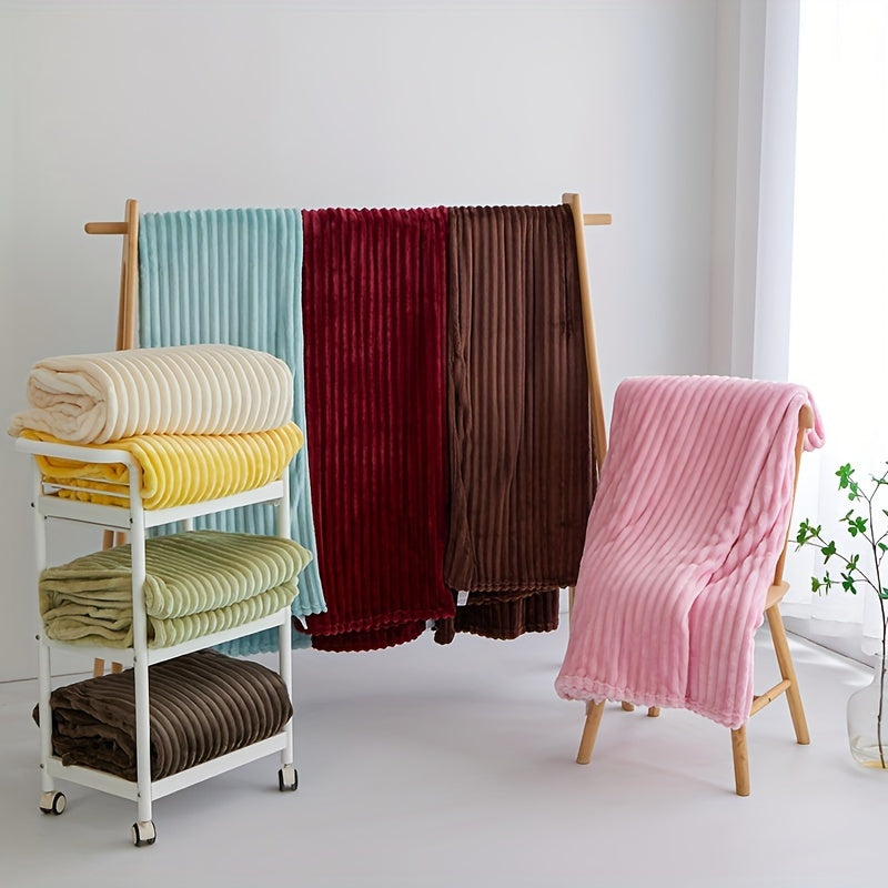 Cozy Fuzzy Throw Blanket for Winter Warmth