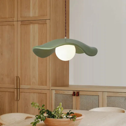 Green Glass Hanging Lamp Shade