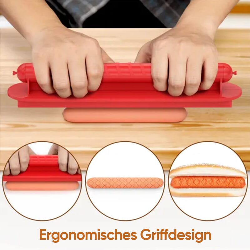 Fast Simple Hot Dog Cutter Device