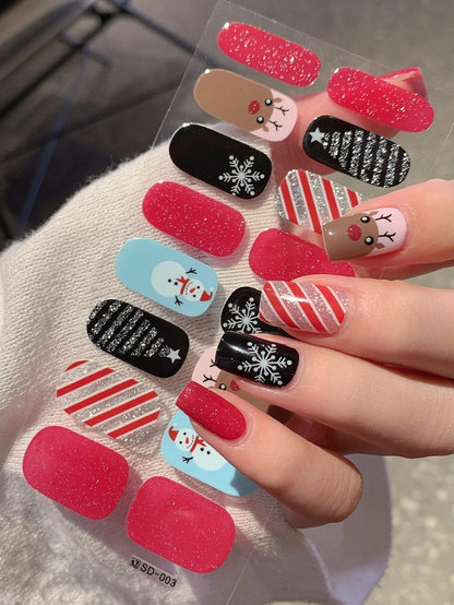 Simple DIY Holiday Nail Art Set