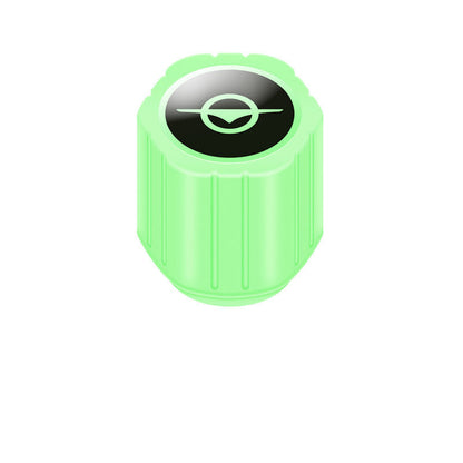 Bright Green LED Tire Valve Stem Caps 20-Pack