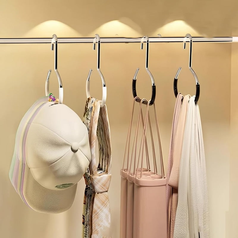 Compact Soft Hangers for Hats and Scarves