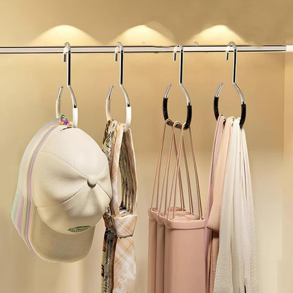 Compact Soft Hangers for Hats and Scarves