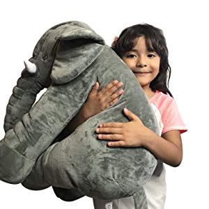 Cuddly Elephant Plush Toy Pillow