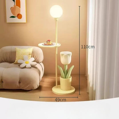 Elegant Flower Table Floor Lamp