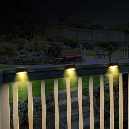 Green Solar Powered Garden Lights