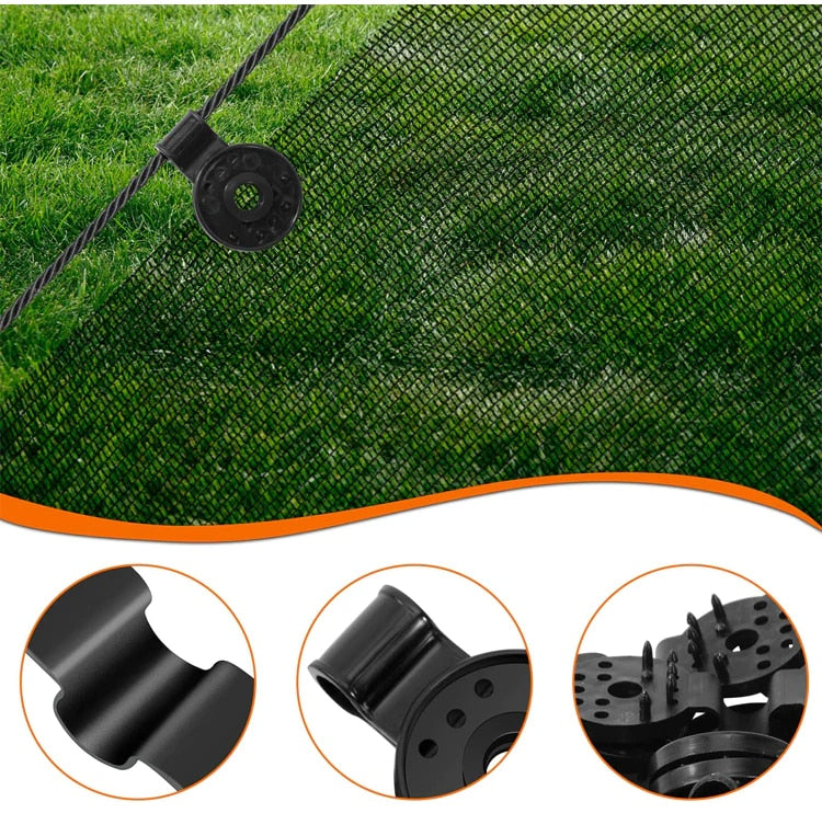 Heavy Duty BoltGrip - Secure Storm Resistant Anchors (100)